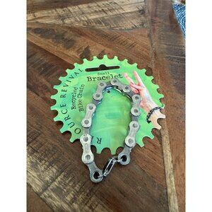 Resource Revival Recycled Bike Chain Bracelet Small